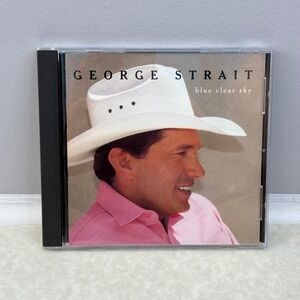 George Strait: Blue Clear Sky (CD‎ Album 1996 MCA Records) Country Music